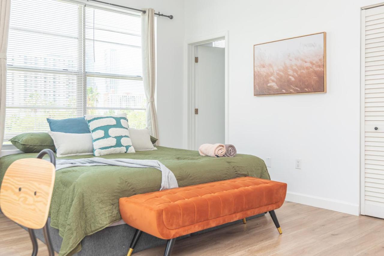 Home Miami Downtown With Balcony - 5 Minutes From Wynwood & Port - Art District Near Beach المظهر الخارجي الصورة
