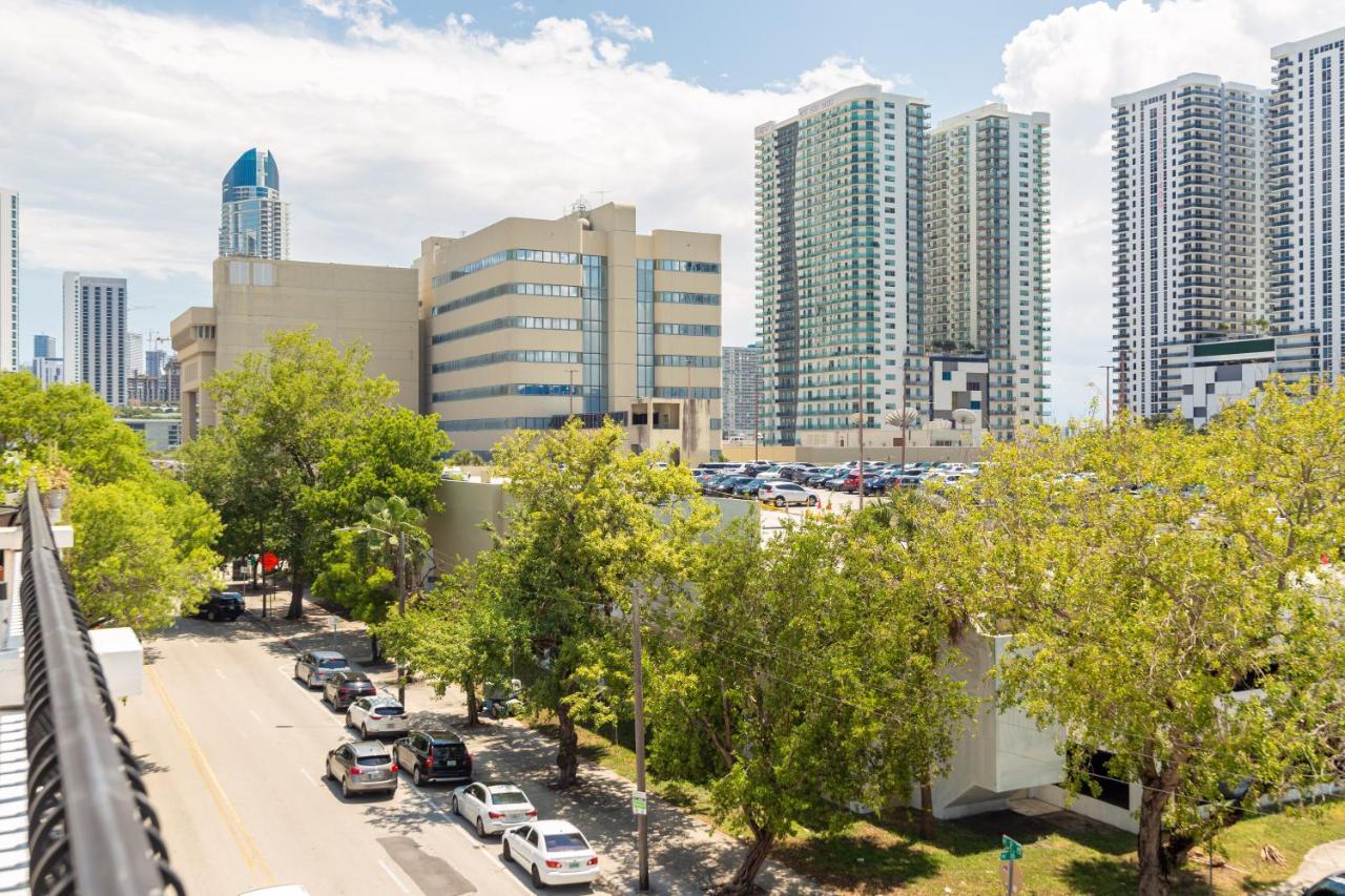 Home Miami Downtown With Balcony - 5 Minutes From Wynwood & Port - Art District Near Beach المظهر الخارجي الصورة